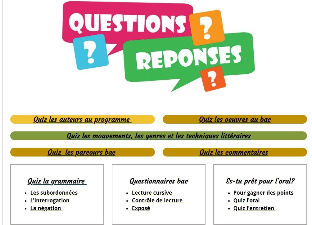 Quiz le parcours bac rire et savoir gargantua rabelais exercices corriges classe de 1ere